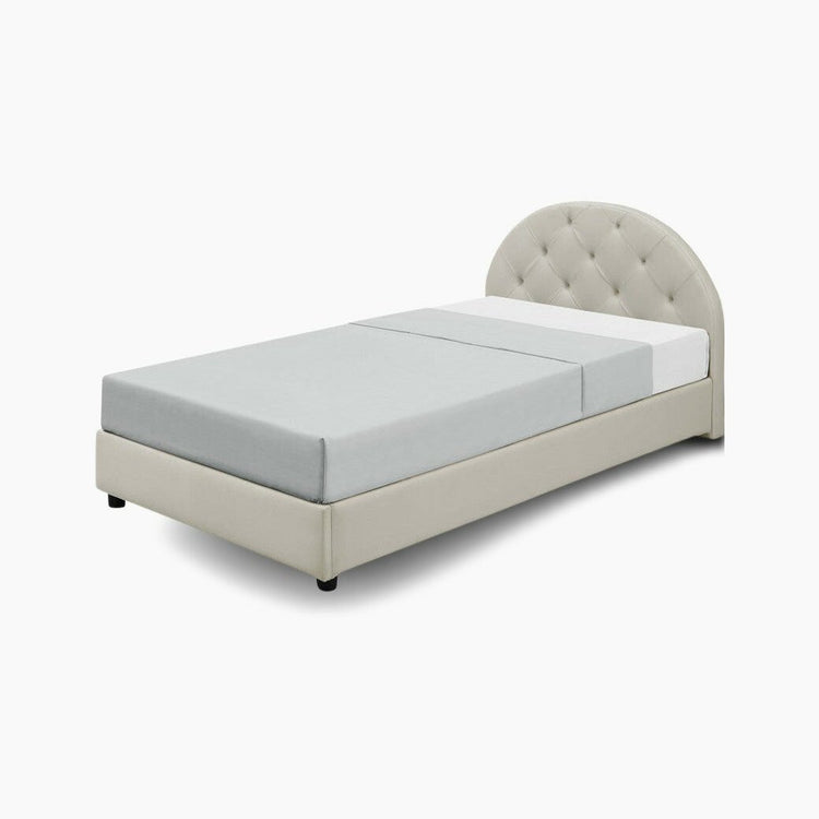 Fabric Bed Frame Roderich Round - ベッドフレーム - 1