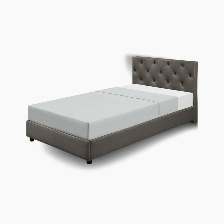 Fabric Bed Frame Roderich Square - ベッドフレーム - 3
