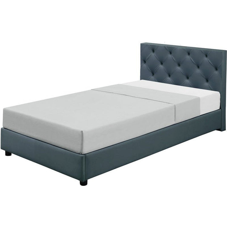 Fabric Bed Frame Roderich Square - ベッドフレーム - 4