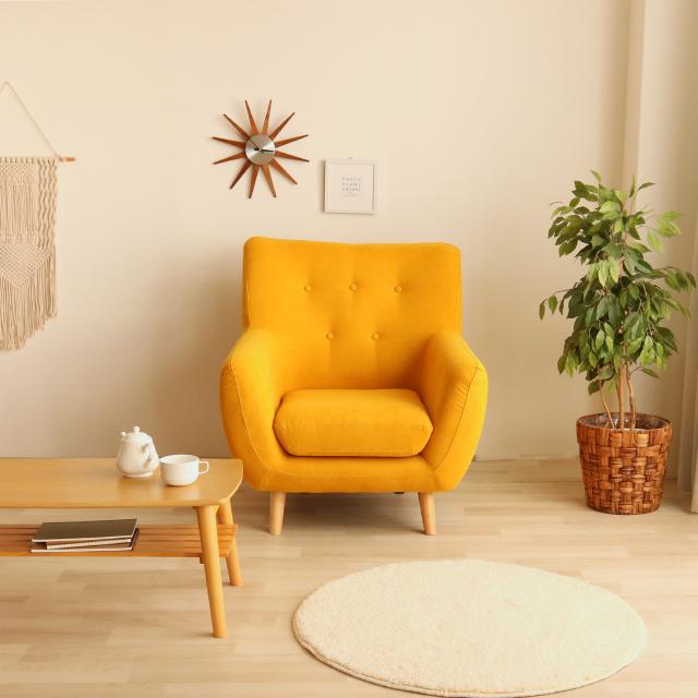 Fabric Sofa Cocotte 1P - カジュアルソファ - 4531833363469 - 7