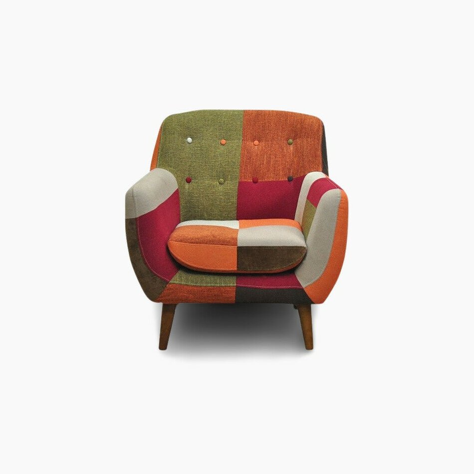 Patchwork Sofa Yolanda 1P - カジュアルソファ - 4531833056873 - 1