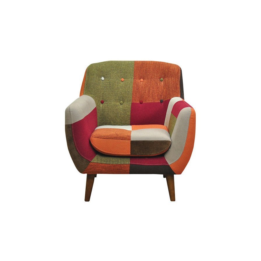 Patchwork Sofa Yolanda 1P - カジュアルソファ - 4531833090464 - 5