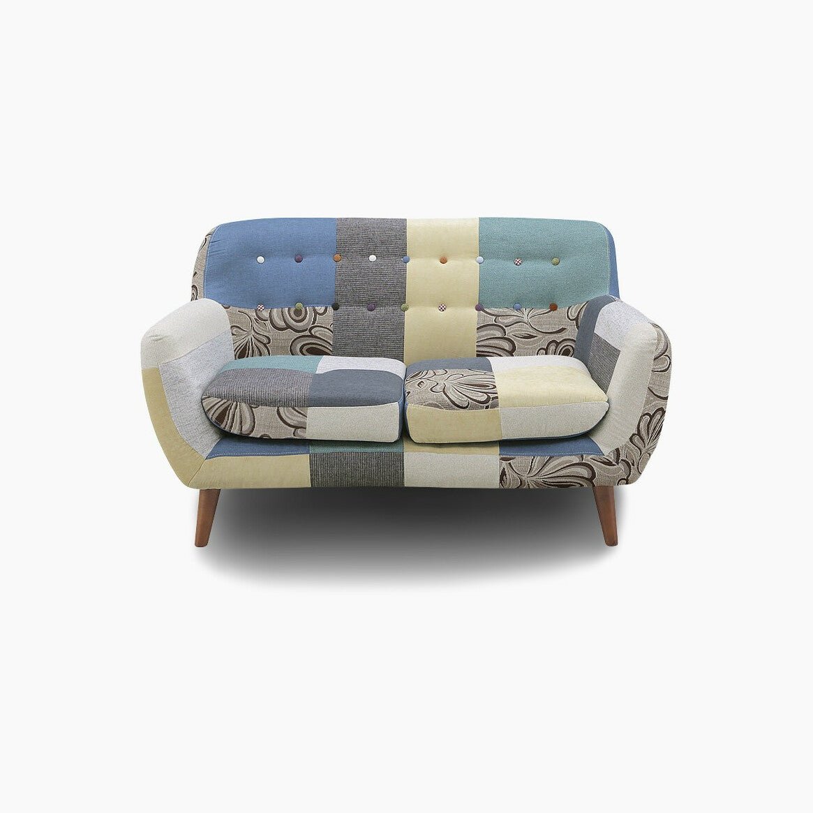 Patchwork Sofa Yolanda 2Pカジュアルソファサンコウ