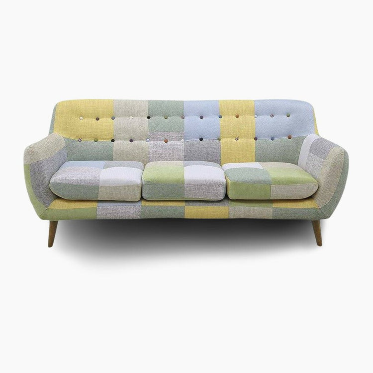 Patchwork Sofa Yolanda 3P - カジュアルソファ - 4531833090488 - 1