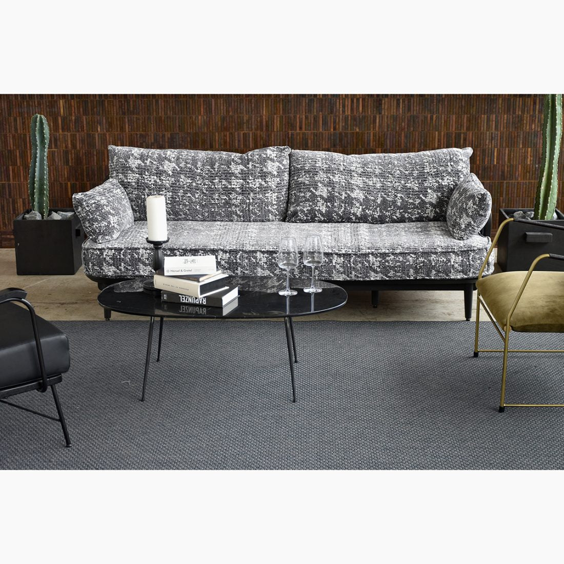 Lounge Sofa REUNI 3P GY