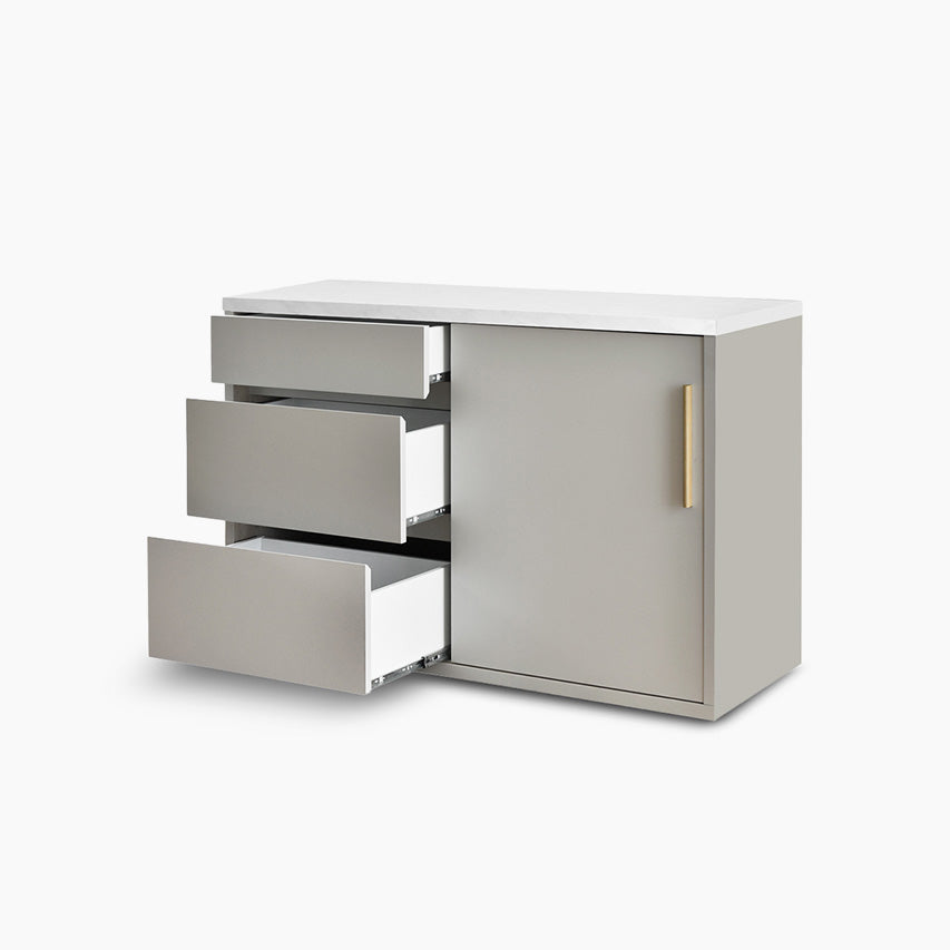 Kitchen Counter TYNER 120 DRAWER