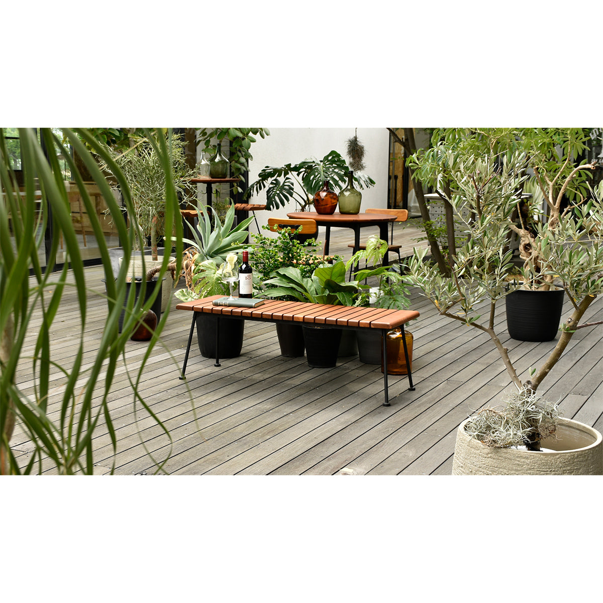 ダイニングベンチDining Bench HAOK 120GART ガルトkaguaroo 12