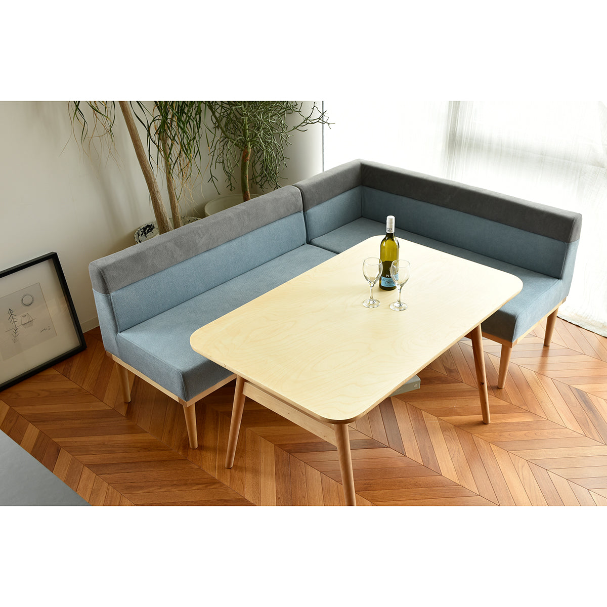 ダイニングベンチDining Sofa RAPI 132 CouchGART ガルトkaguaroo 14