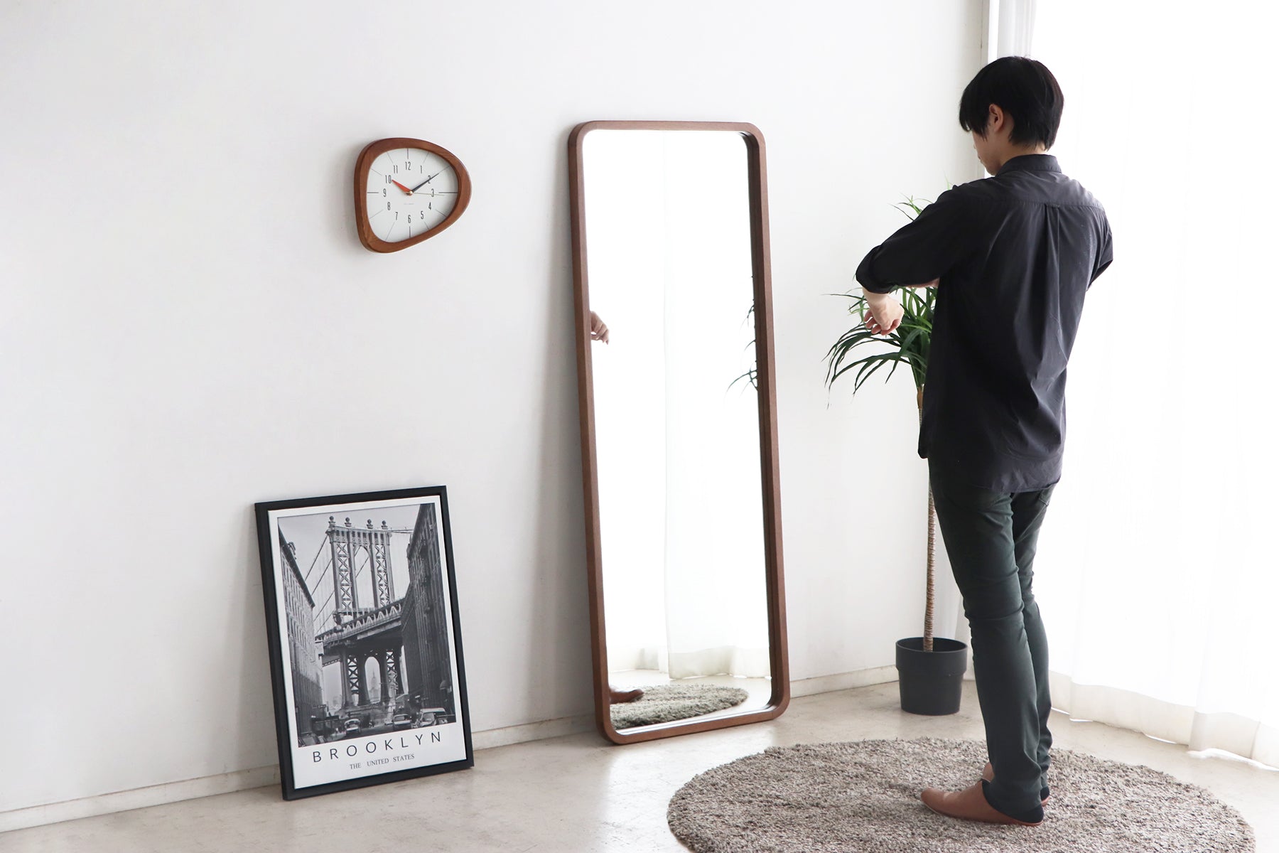 Mirror square RGR BR