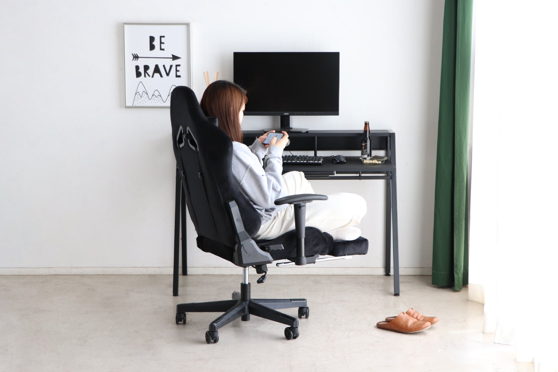 Gaming Chair SeAGA-girl BK×GD