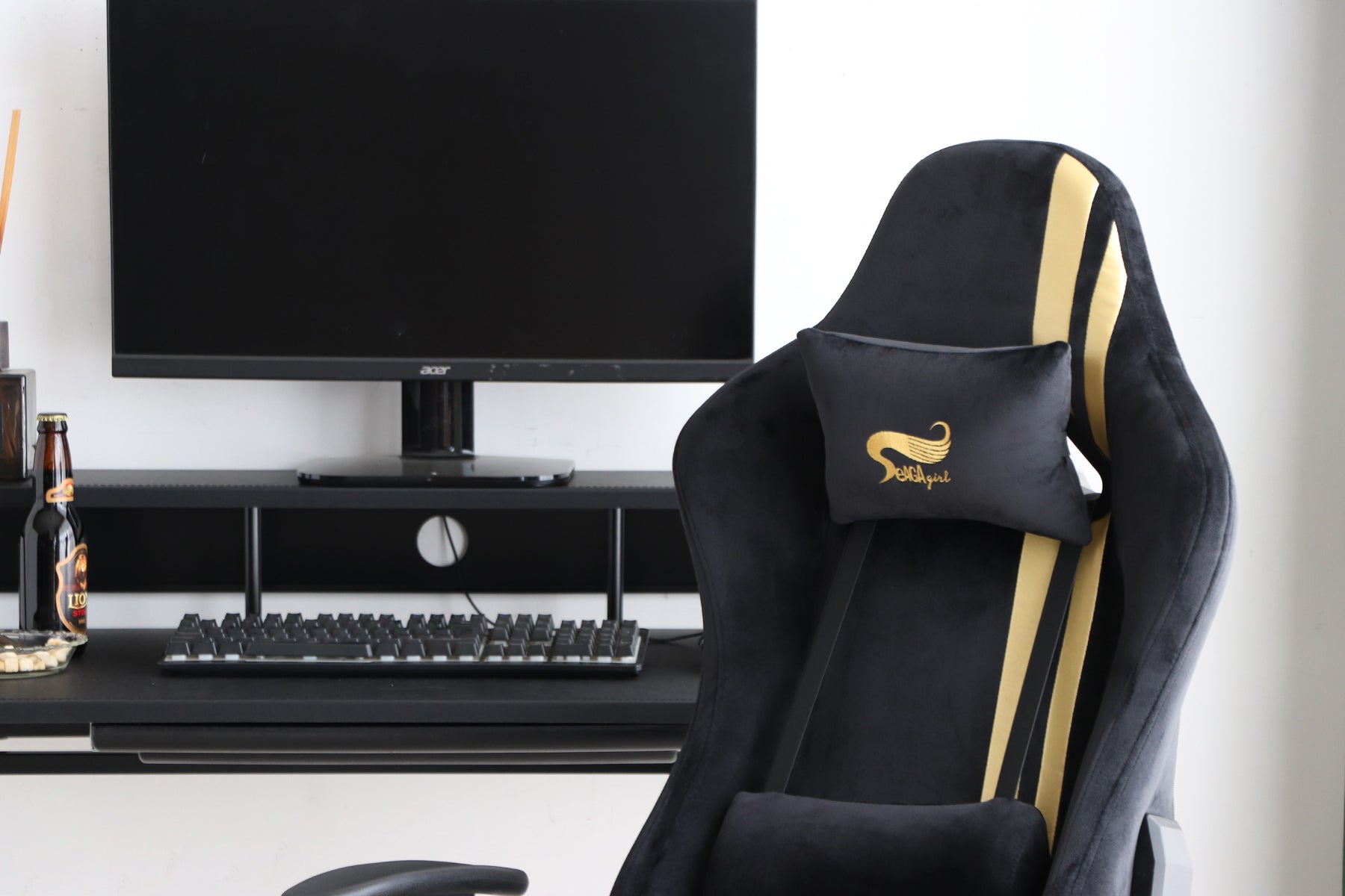 Gaming Chair SeAGA-girl BK×GD