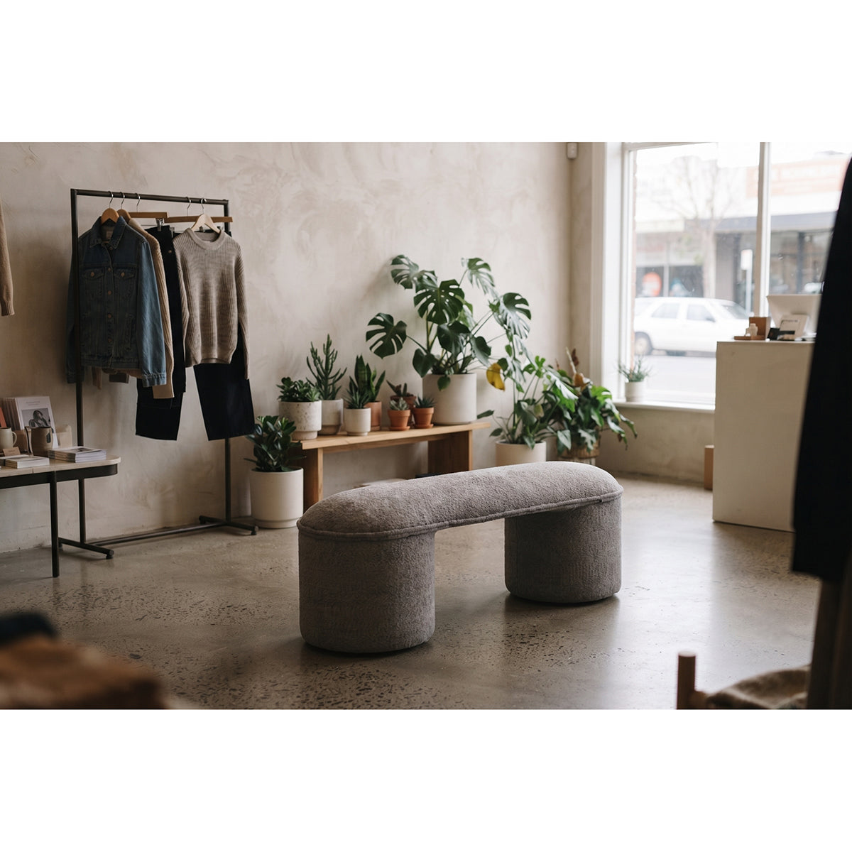 ダイニングベンチDining Bench OVALE 115GART ガルトkaguaroo 1