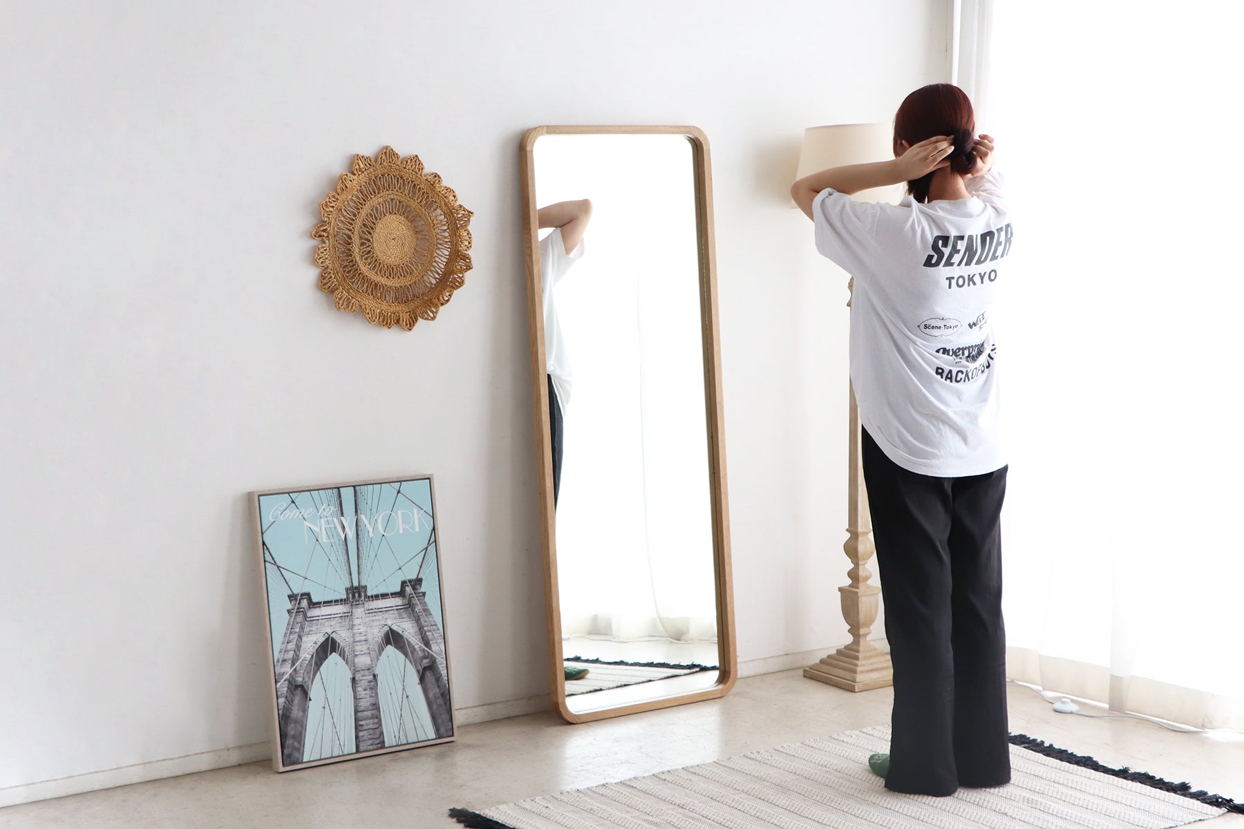 Mirror square HAUTA