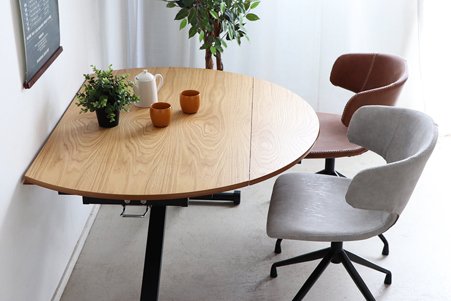 Dining Chair Armor 回転式 GY