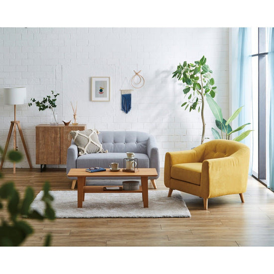 Fablic Sofa Creyola 1P - カジュアルソファ - 9