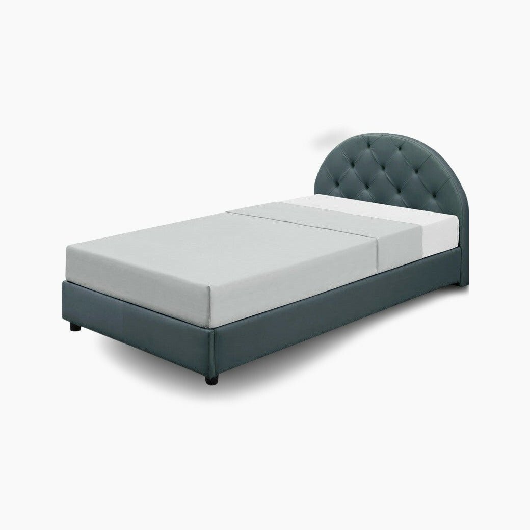 Fabric Bed Frame Roderich Round - ベッドフレーム - 2