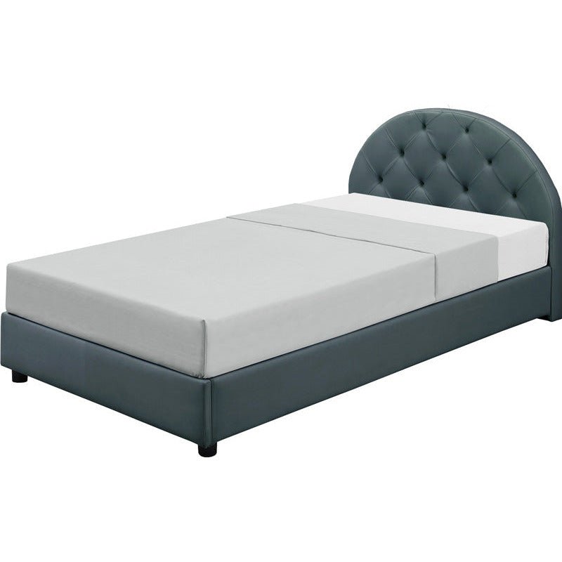 Fabric Bed Frame Roderich Round - ベッドフレーム - 5
