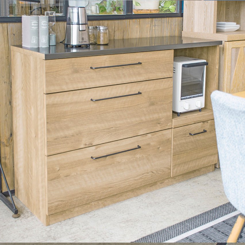 Kitchen counter GLURDE 120 DRAWER - キッチンカウンター - 4937294133007 - 10