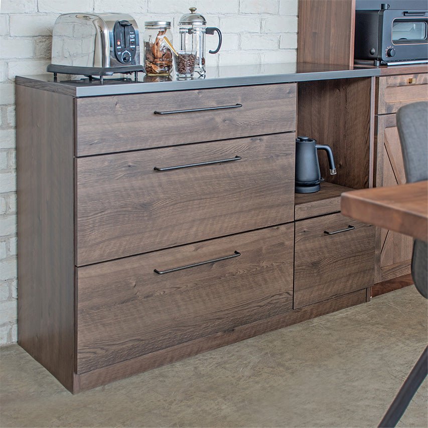Kitchen counter GLURDE 120 DRAWER - キッチンカウンター - 4937294133007 - 9