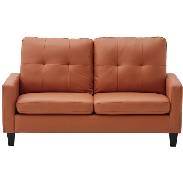 Leather Fabric Sofa Griffin 3P - カジュアルソファ - 4