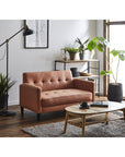 Leather Fabric Sofa Mione 2P - カジュアルソファ - 2