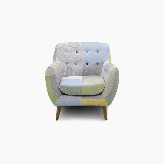 Patchwork Sofa Yolanda 1P - カジュアルソファ - 4531833090464 - 4