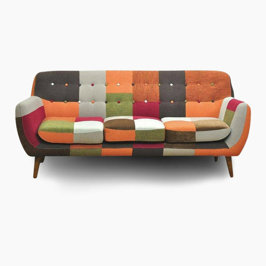 Patchwork Sofa Yolanda 3P - カジュアルソファ - 4531833056897 - 2