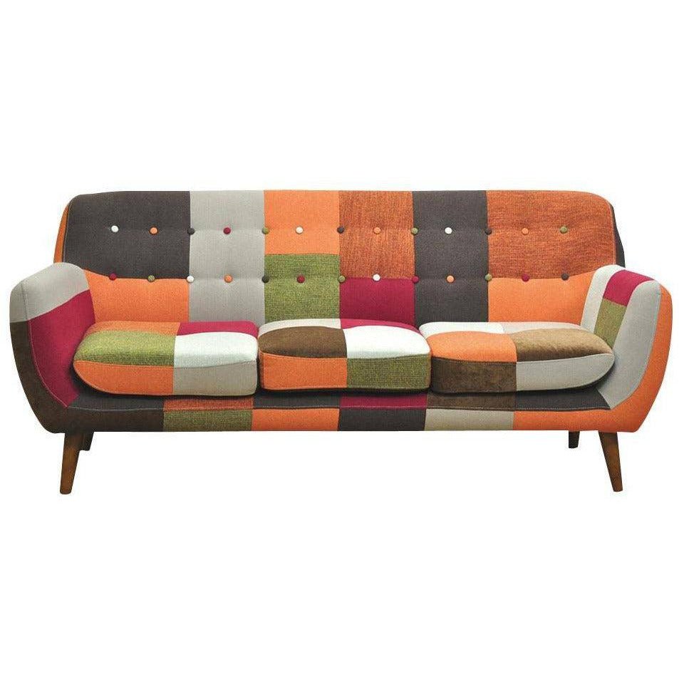 Patchwork Sofa Yolanda 3P - カジュアルソファ - 4531833090525 - 6