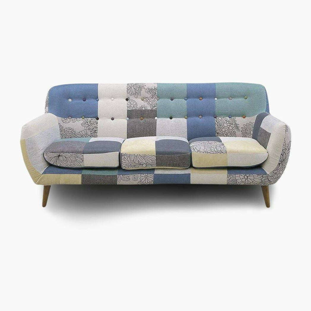 Patchwork Sofa Yolanda 3P - カジュアルソファ - 4531833090563 - 3